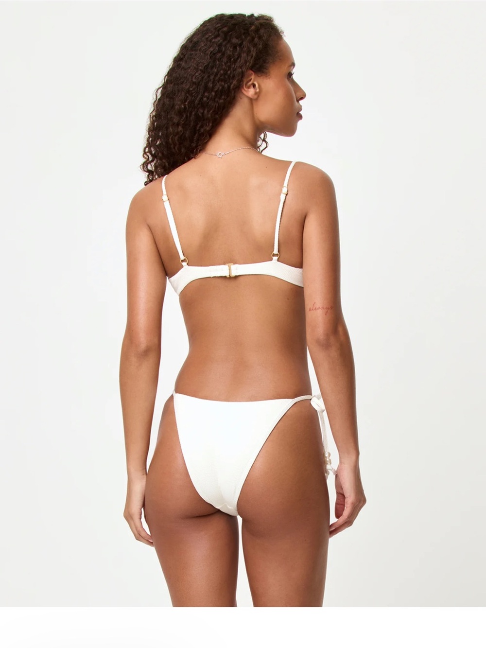 Sunrise shell bikini top- L space - Picture 3 of 3